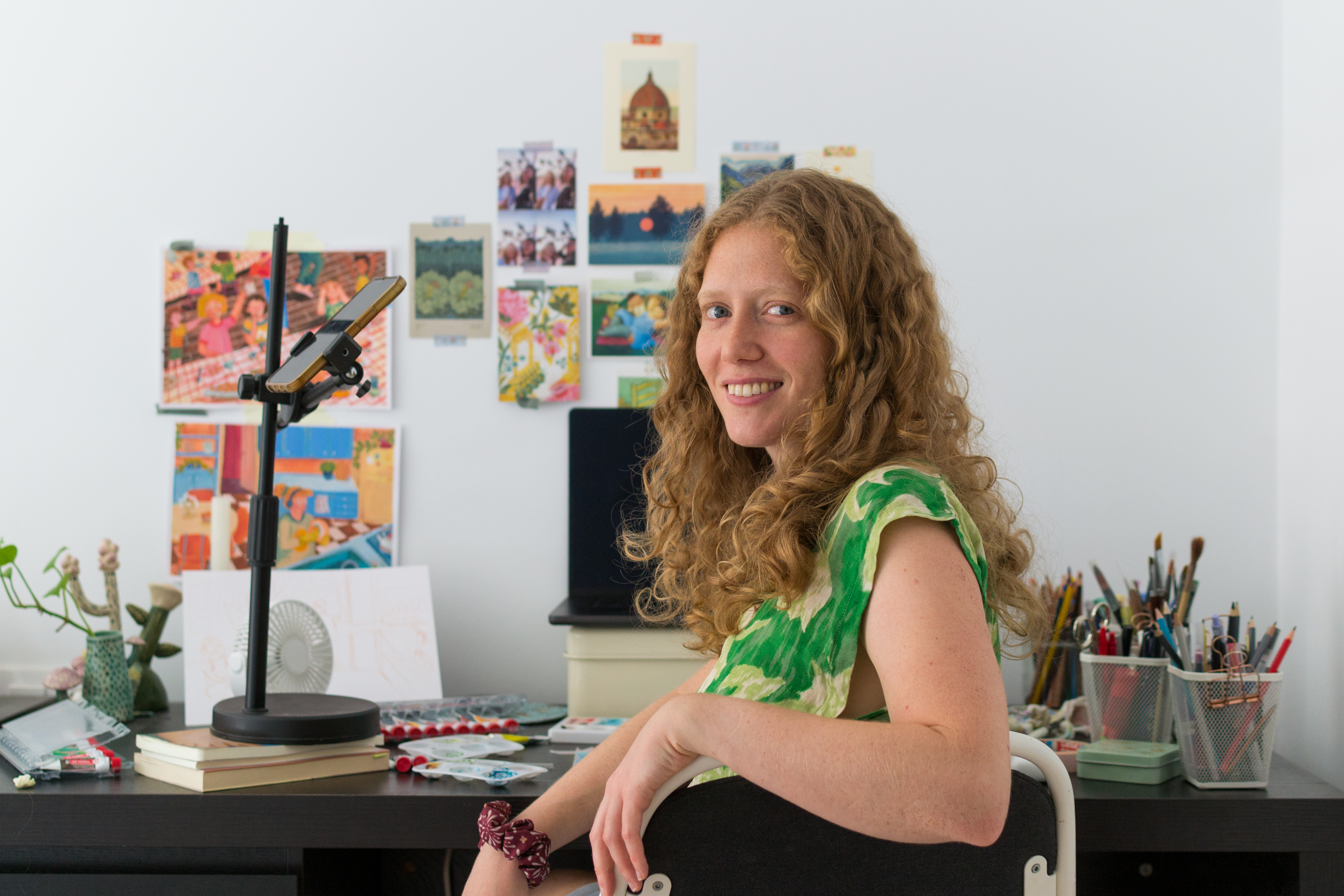 Foto de la Ilustradora